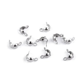 Kaloty z nerezovej ocele 8 mm / Farba: platina