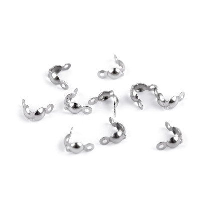 Kaloty z nerezovej ocele 8 mm / Farba: platina