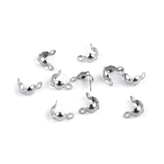 Kaloty z nerezovej ocele 8 mm / Farba: platina