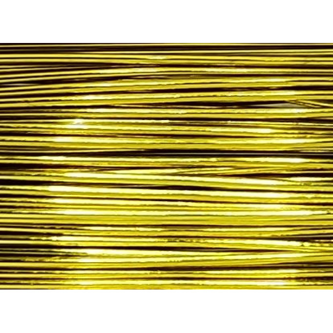 Dekoračný drôtik - priemer 0,5mm - farba: zlatá