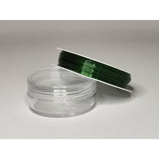 Decorative wire - diameter 0.5mm - color: green