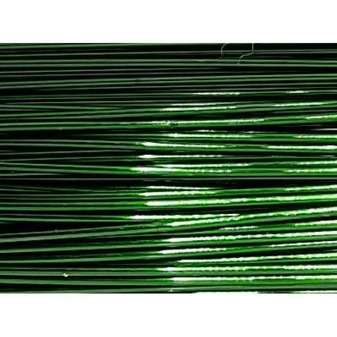 Dekoračný drôtik - priemer 0,5mm - farba: zelená