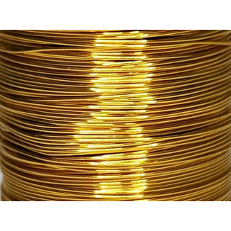 Decorative wire - diameter 0.3mm - color: copper-gold