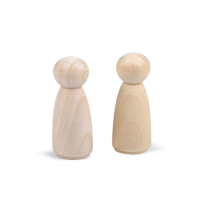 Drevená figúrka na dotvorenie 22x53 mm