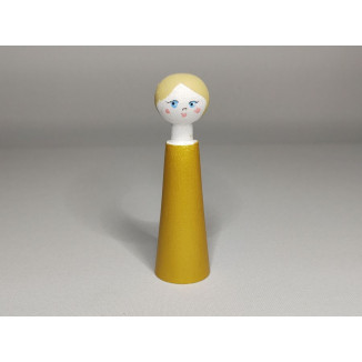 Wooden body - Doll (hand painted)
