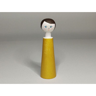 Wooden body - Doll (hand painted)