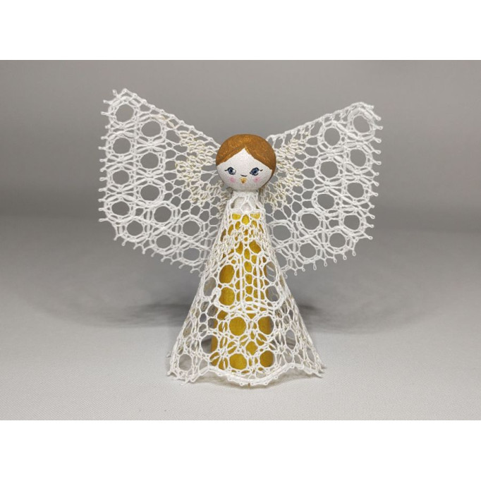 Wooden body - Doll (hand painted)