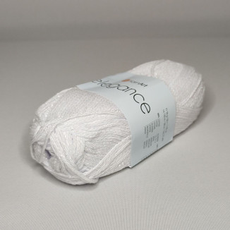 Knitting yarn - ELEGANCE - color: white