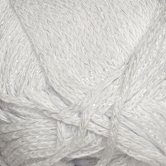 Knitting yarn - ELEGANCE - color: white