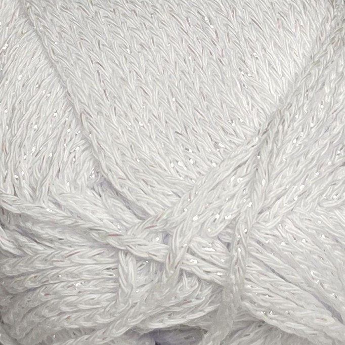 Knitting yarn - ELEGANCE - color: white