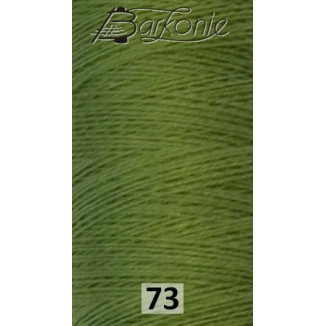 Ľanová niť ( 50/2 ) / farba: smaragdovo zelená (73)