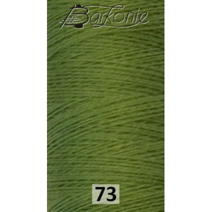 Ľanová niť ( 50/2 ) / farba: smaragdovo zelená (73)