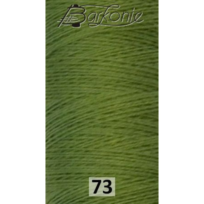 Ľanová niť ( 50/2 ) / farba: smaragdovo zelená (73)