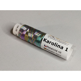 Metallic thread KAROLINA 1 / color: rainbow (29)