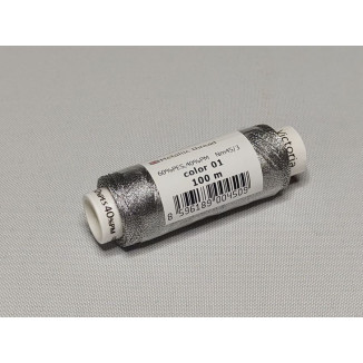 Metallic thread Victoria - color silver