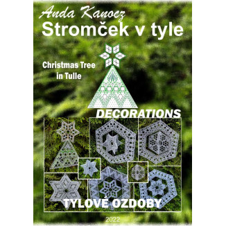 Stromček v tyle - Tylové ozdoby