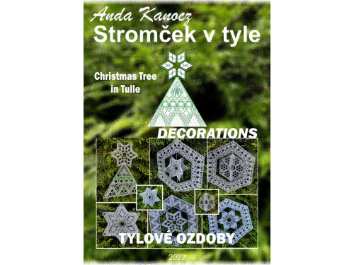 Stromček v tyle - Tylové ozdoby