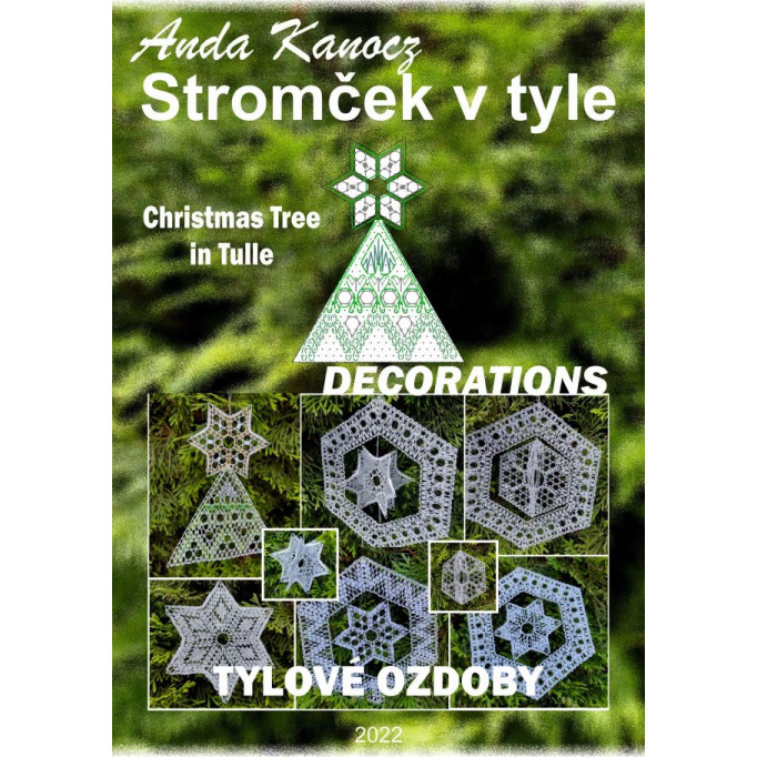 Stromček v tyle - Tylové ozdoby